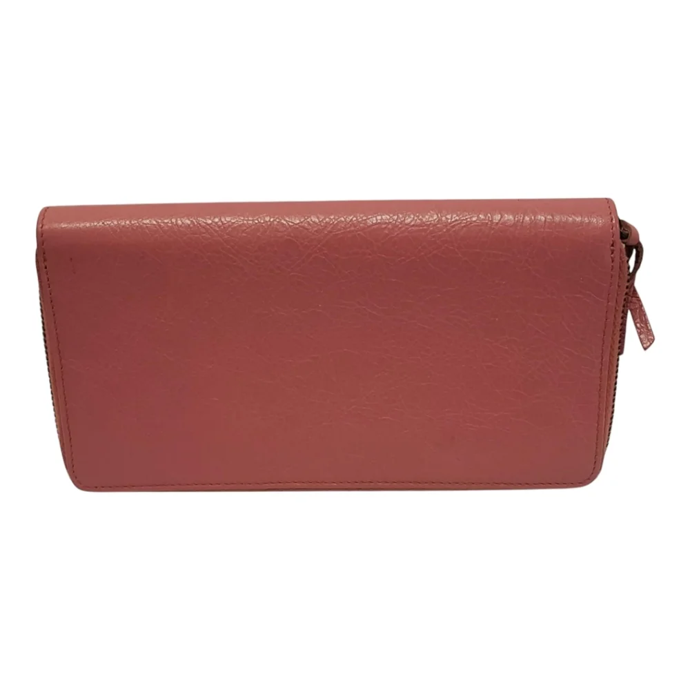 BALENCIAGA classic‎ continental wallet rose azalee
